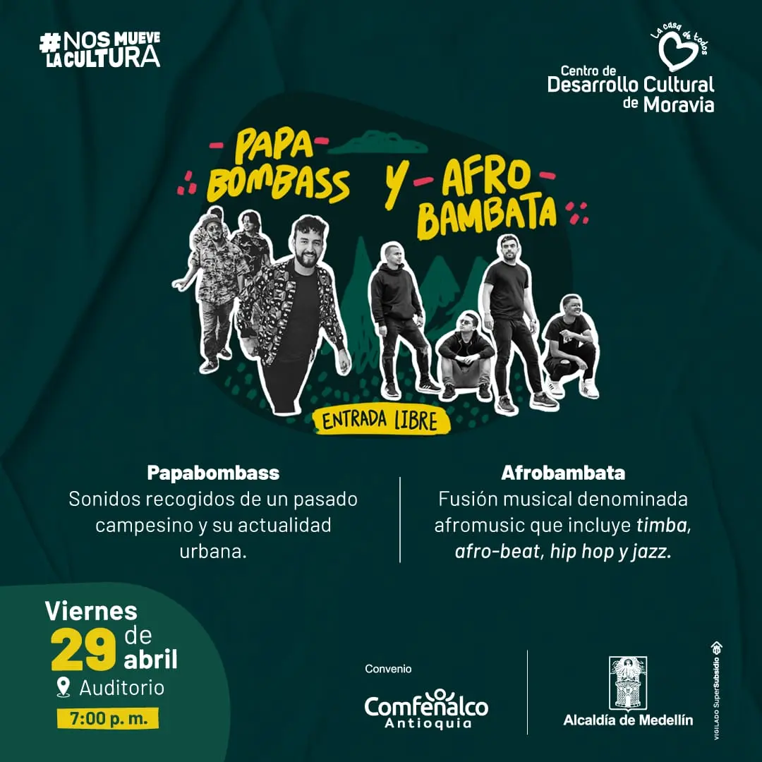 Concierto Papabombass y Afrobambatas