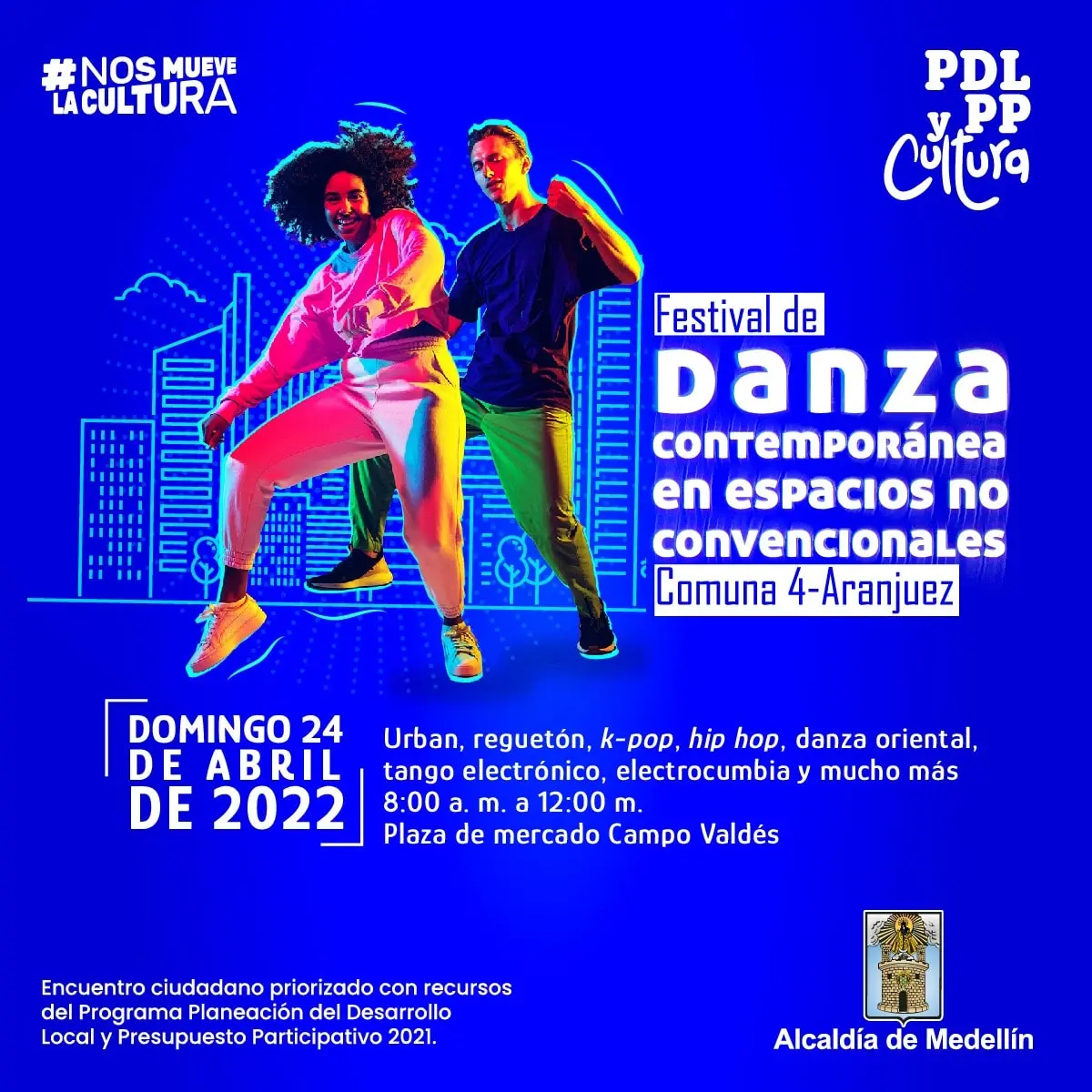 Festival de Danza Contemporánea en Espacios No Convencionales