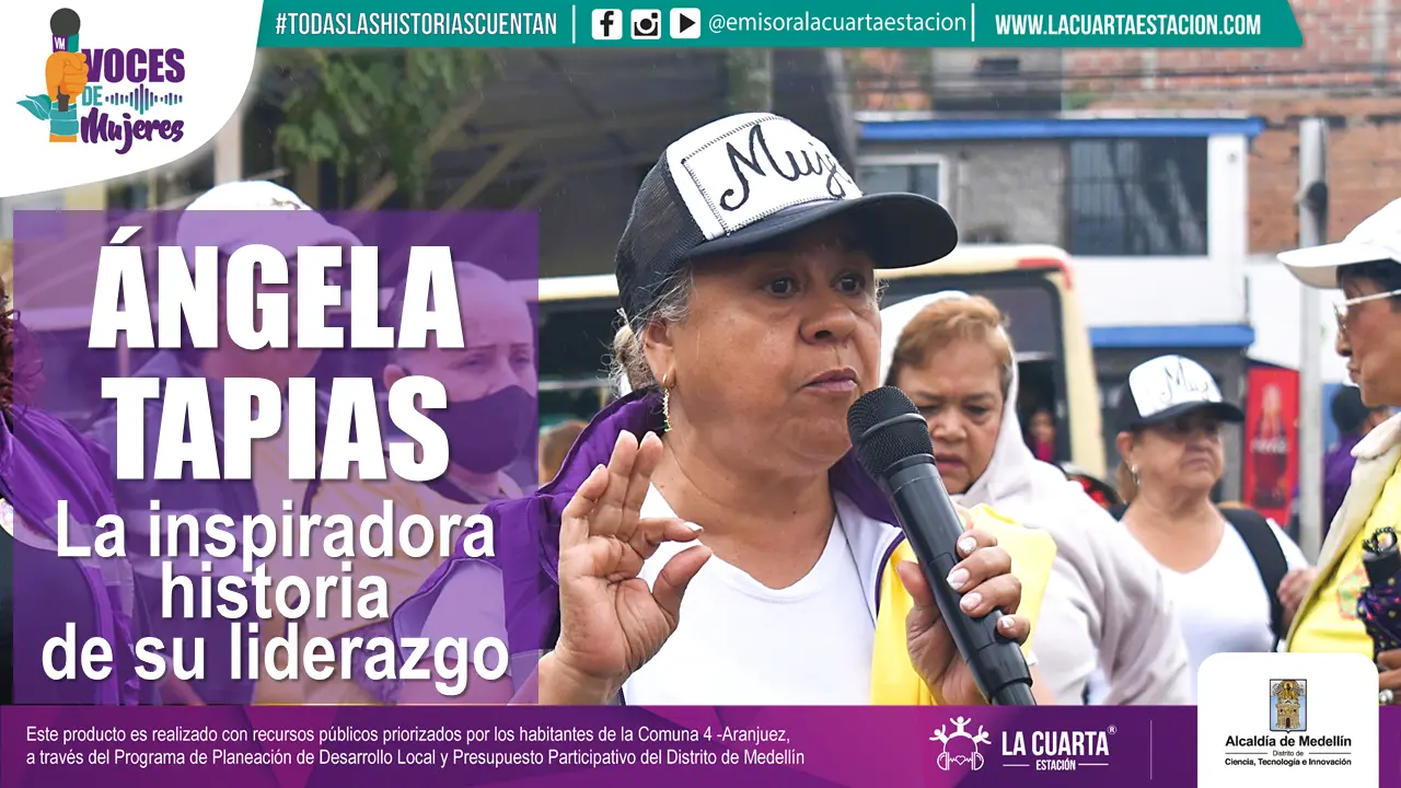 Ángela Tapias: La Inspiradora Historia de su Liderazgo 👩🏻‍🦳✨⭕🚺💜