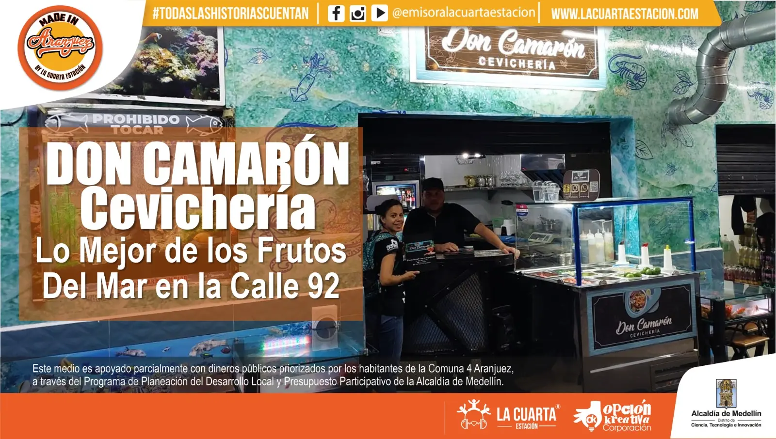 Don Camarón Cevichería: Lo Mejor de los Frutos del Mar en la Calle 92
