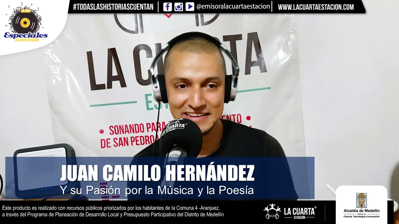 Juan Camilo Hernández y su Pasión por la Música y la Poesía