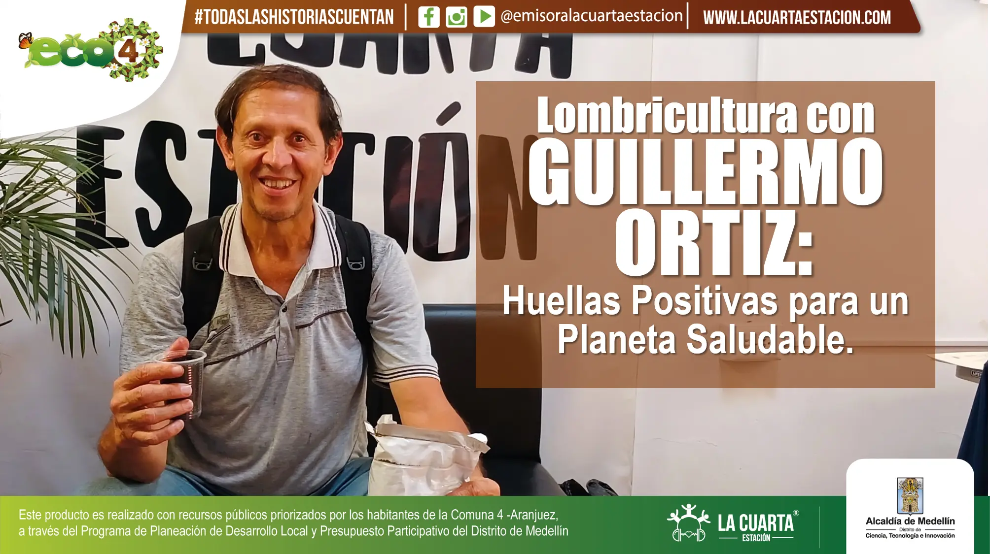 Lombricultura con Guillermo Ortiz: Huellas Positivas para un Planeta Saludable