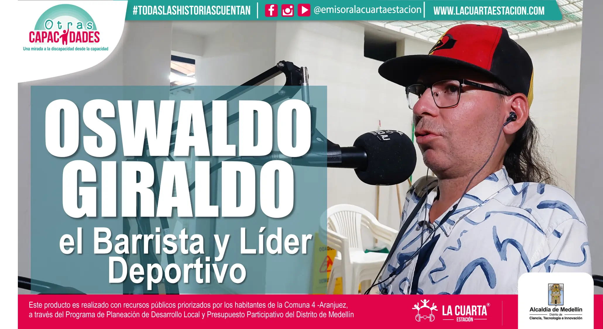 Oswaldo Giraldo, el Barrista y Líder Deportivo