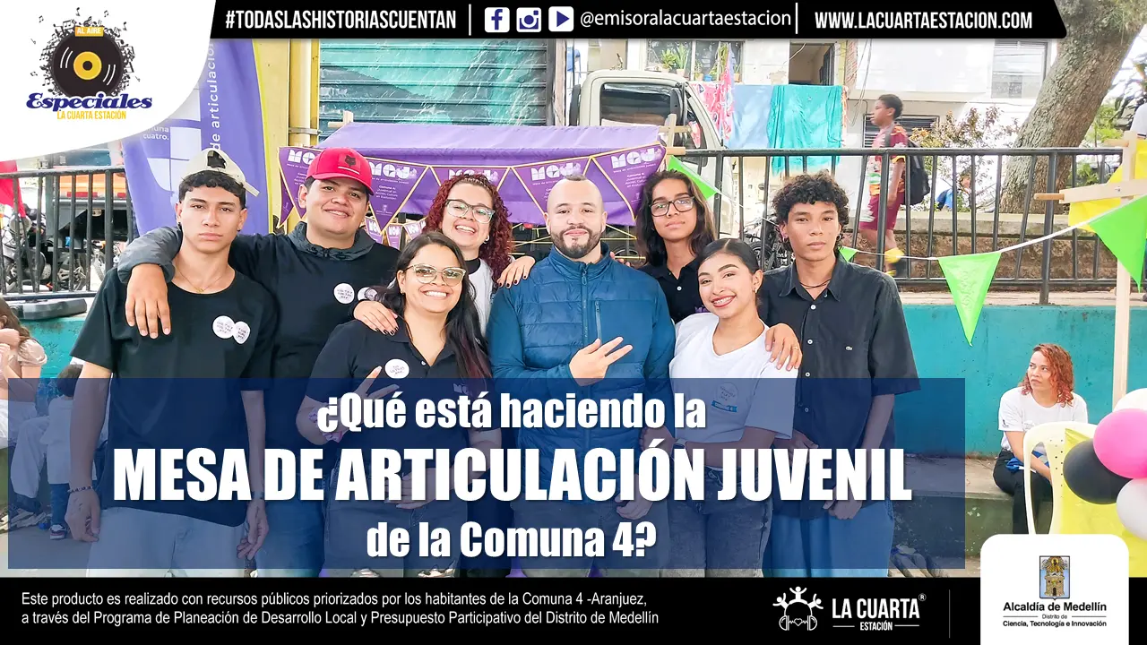 ¿Qué está haciendo la Mesa de Articulación Juvenil de la Comuna 4?