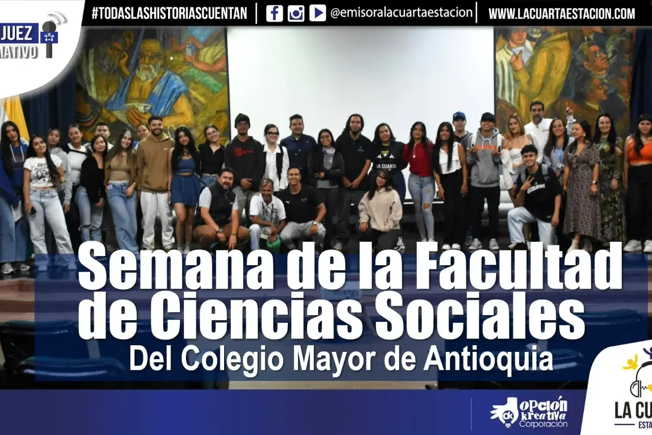 Fuimos parte de la Semana de la Facultad de Ciencias Sociales del Colegio Mayor de Antioquia